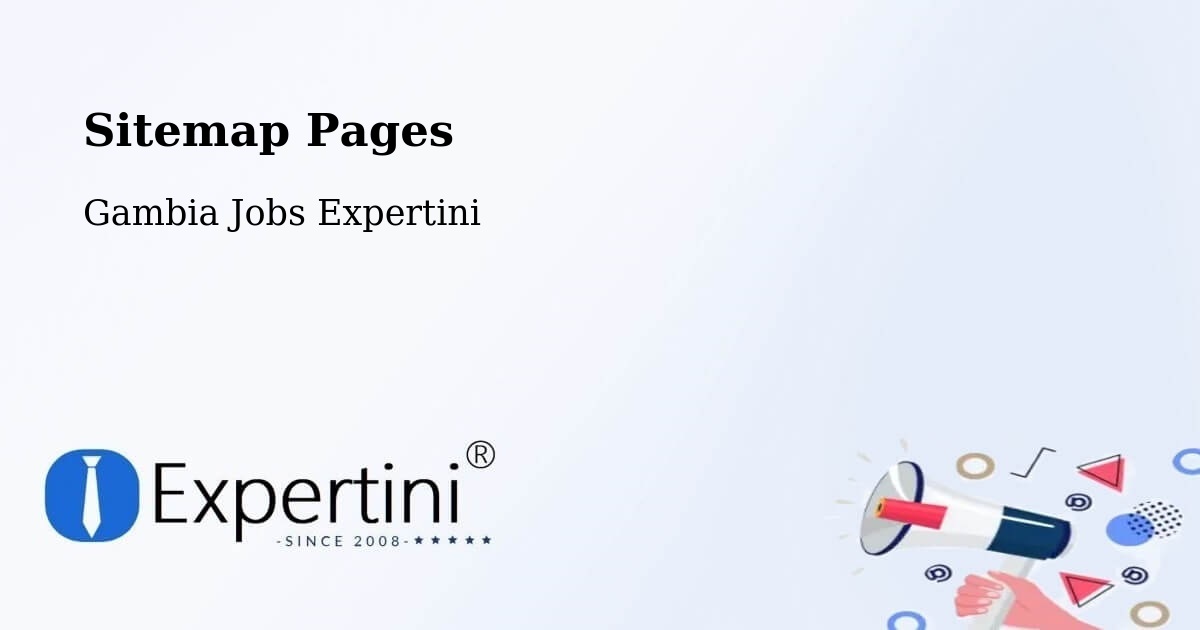 Sitemap Pages across Gambia - Gambia Jobs Expertini