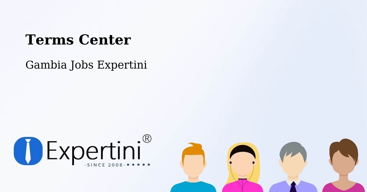 Terms of Service – Gambia - Gambia Jobs Expertini
